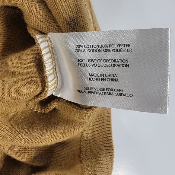 NEW Eddie Bauer Double Knit Crew Sweater Shirt Mens Small Pullover Long Sleeve - Picture 6 of 11